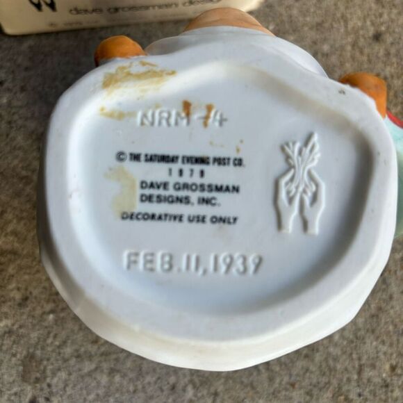 Norman Rockwell The Jester Toby Mig 1979 Dave Grossman - Picture 5 of 5